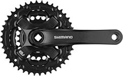 SHIMANO FC-TY501 Square 6/7/8-Speed Crankset, Black, 170 mm