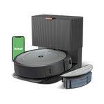 iRobot Roomba Combo i3+ (3574) Robot Vacuum & Mop – Self-Empty for Up to 60 Days, Clean by Room with Smart Mapping, Dual Multi-Surface Brushes for a Thorough Clean, Ideal for Homes with Pets