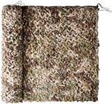 FullLit Camo Netting Camouflage Netting 6.5ftx10ft,10ftx10ft, 20ftx20ft,with Mesh Backing, Hunting Blind Nets, Sunshade Canopy, Army Tarp Fence Net for Party Decoration, Photograph and Car Cover