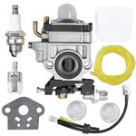 Anxingo WYK-186 Carburetor for Echo PB260L PE260 PE261 PPT260 HCA260 HCA261 PAS260 SHC260 SHC261 PAS261 SRM260 SRM260S SRM260SB SRM260U SRM261 SRM261S SRM261T SRM261U Trimmer A021000700 Carb