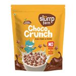 Slurrp Farm No Maida, No Refined Sugar Choco Crunch Cereal | No Added Colour | Chocolaty Stars and Moons | Made with Ragi & Jowar | Healthy Breakfast for Kids | 1.2 kg