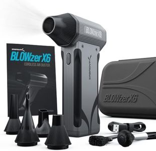 SABRENT Blowzer X6 Rechargeable Cordless Air Duster, 130,000 RPM (TF-BZX6)