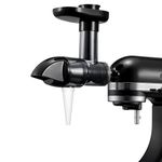 Masticating Juicer Attachment for KitchenAid All Models Stand Mixers, Juicer Attachment for KitchenAid, Slow Juicer Attachment for KitchenAid, Black(Mixer Not Included)