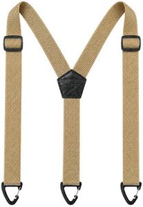 JEMYGINS Hidden Champagne Suspenders for Men Under Clothes with 3 Snap Loop (1.5" Wide) (6)
