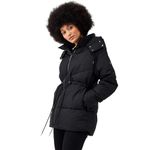 Regatta Womens Rurie Baffled Padded Jacket - Black - 20