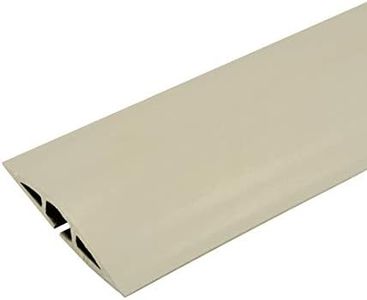 C2G Management Kit Legrand Wiremold CDI-5 Corduct 5 Foot Cover for Floors, Holds 1 Cord or Cable, Ivory (1 Pack), 5 Feet