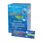 Spatone 100% Natural Liquid Iron Supplement, Apple Flavour, Vegan, Reduces Tiredness & Fatigue, 28 Sachets x 25 mL (Pack of 1)