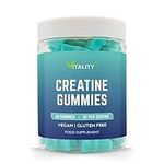 Pure Creatine Monohydrate Gummies | 3g Creatine per Serving | 1 Month Supply | Support Muscle Growth | Boost Workout Performance & Muscle Recovery