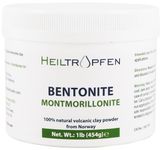 Bentonite Montmorillonite powder 1 Pound 454 g | ULTRA FINE | Montmorillonite content 95% | Natural Mineral Dust | Heiltropfen®