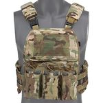 OAREA FCPC V5 Vest Plate Carrier Quick Detach Cummerbund Adjustable Shoulder Strap Front Mag Insert Pouch Airsoft Hunting Chest Rig (Color : VE-75-CP, Size : M)