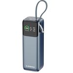 Ambrane 240W Fast Charging Powerbank for MacBook, Type C Laptop & Mobile Charging, USB-A Output 27000mAh Battery, Triple Output, Power Delivery & Quick Charge (Powerlit Ultra 240, Grey)