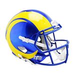 Riddell NFL Los Angeles Rams Speed Replica Football Helmet, Blue