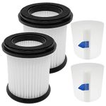 Hepa Filter Compatible With INSE/TMA Cordless Vacuum Cleaner INSE S6T/S6 Purple/S6X Purple/ainuo-S62O/S6XBZG/S600/S6 Blue/N500/N500R/N500LBZ/N500RZ/ TMA T181/T180/T121/T220