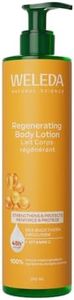 Weleda Regenerating Body Lotion with Sea Buckthorn, Body Moisturiser with Vitamin C, Moisturising Cream For Men & Women, Certified Natural, Vegan, 250ml