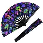 Folding Fan For Rave