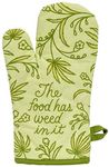 Blue Q Food Has Weed in It Oven Mitt