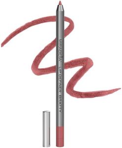 Mirabella Line & Define Lip Definer Lip Pencil, Smoothing & Moisturizing Retractable Lip Liner with Long-Lasting & Ultra-Creamy Formula, Antioxidants Vitamin C & E, & Built-In Sharpener - Bratty