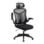 Magic Life Ergonomic Office Chair Computer Chair with Adjustable Headrest/Lumbar Support, High Back 3D Armrests Home Mesh Chair (Black)
