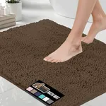 GORILLA GRIP Bath Rug Mat 36x24, Th