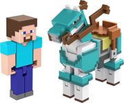 Mattel Minecraft Toys, 3.25-inch Action Figure 2-Packs, 2 Figures and 2 Accessories, Collectible Gifts for Kids, HDV39