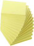 Mr. Pen- Sticky Notes, 3”x3”, 12 Pads, Pastel Yellow Colors Sticky Notes, Sticky Note, Self-Stick Note Pads, Sticky Pads Sticky Notes Aesthetic, Colorful Sticky Notes, Sticky Notes Bulk Sticky Notes