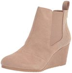 TOMS Women's Bailey Ankle Boot, Warm Taupe Suede, 5 UK