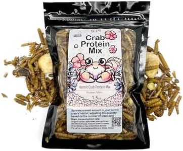 CTWPets Hermit Crab Food, Protein Mix, Pet Snack Treat for Protein & Nutrients, Hermit Crab Protein Mix