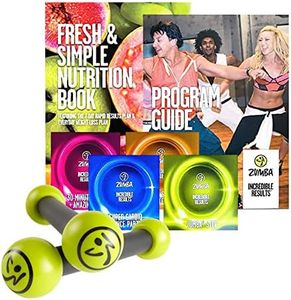ZUMBA Toning Sticks & Weight-Loss Dance Workout DVDs and Guides Value Pack