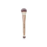 Complexion Duo Makeup Brush from Sculpted by Aimee - Double-Ended, Travel-Friendly Makeup Brush for Foundation, Primer & Concealer Application