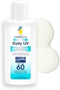 Garnier Ombrelle Daily UV SPF 60 Anti-Dry Lightweight Face Sunscreen Lotion & Moisturizer, Broad Spectrum Very High Protection, Intense Hydration for Skin, Water-Resistant, Non-Greasy, Hypoallergenic, 50ml