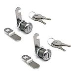 2Pcs Tool Box Locks 7/8" Cabinet Ca