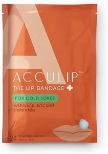 Acculip Cold Sore Patch Lysine Cold Sore Treatment for Lips | Lysine Lip Balm Alternative for Cold Sore Relief | Medicated Fever Blister Cold Sore Patch for Lips | L-lysine Cold Sore Treatment