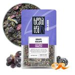 Tiesta Tea - Grape Escape - Juicy Grape Herbal Tea - Loose Leaf Tea Blend - Non Caffeinated Fruit Tea - Make Hot or Iced Tea Up to 25 Cups - 2 oz Resealable Pouch