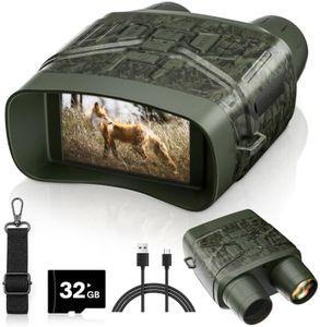 Vtiisama Night Vision Goggles, 4K Night Vision Binoculars for Adults