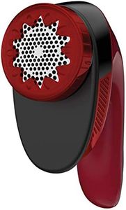 Rowenta Portable Lint Remover and Fabric Shaver with Adjustable Shave Height Lint Remover Red Travel-Sized Red