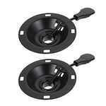 NUOBESTY 2pcs Office Chair Tilt Accessories Replacement Heavy Duty Seat Chair Swivel Base Plate Lift Lever Handle for Chair Furniture Bar Stool Ironware, Black, 25X13.5X13.5cm (V816C1076Q4)