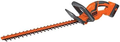 BLACK+DECKER 40V MAX Hedge Trimmer, Dual Action Blades, 3/4in Cutting Capacity (LHT2240C-CA)