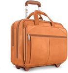 Solo New York Leather Rolling Case 