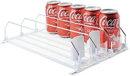 Drink Organizer for Fridge-White Au