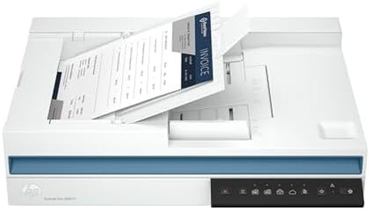 HP ScanJet Pro 2600 f1, Scanner, Flachbett, 60-Blatt ADF, USB 2.0, bis zu 1.500 Seiten täglich, Kurzbefehle