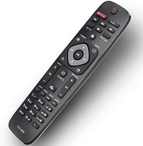 NH500UP Remote Neuronmart for Philips Smart TV Remote Control and Philips 2K 4K UHD TVs, Philips Smart Ultra HDTV, Philips LED LCD Television PHI-958 NH500UW NH503UP with Netflix, YouTube and Vudu