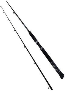 Daiwa GL762MF Great Lake Trolling Rod, 7'6" Length, 2Piece Rod, 10-20 lb Line Rating, Medium Power, Fast Action Black