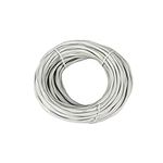 Globaltone Audio Stereo Fire Retardant CCA Speaker Wire Cable – Premium Canadian Brand (2x14 AWG, 50 ft), White