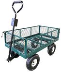 Ollies Trolleys Extra Large Garden Cart, Trolley OT1014W6, Puncture Proof Tyres, Towable, Heavy Duty, V. Tough. 450kg Tested Load. Simple assembly.Only 6 bolts. Over 5,900 sold. Read the reviews