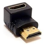 Keple 90 Degree HDMI Adapter, Gold-