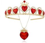 Queen of Hearts Costume Women Red N