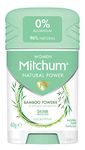 Mitchum Women Natural Deodorant Stick, Aluminium Free, Vegan, Cruelty Free, 96% Natural Ingredients, Eucalyptus