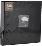 Pioneer Photo Albums DA-500CBF/BK Extra Large Capacity Photo Album, 4" x 6", Black