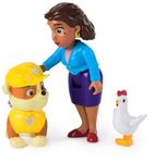 Paw Patrol Rubble, Mayor Goodway and Chickaletta Figures, Kids’ Toys for Boys and Girls Aged 3 and Up