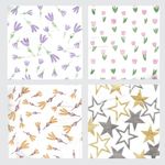 Origami 3 Ply Premium Printed Tissue Paper Napkins for Party - Pack of 4 (20 Pulls Per Pack, 80 Sheets, 33 x 33 cm)